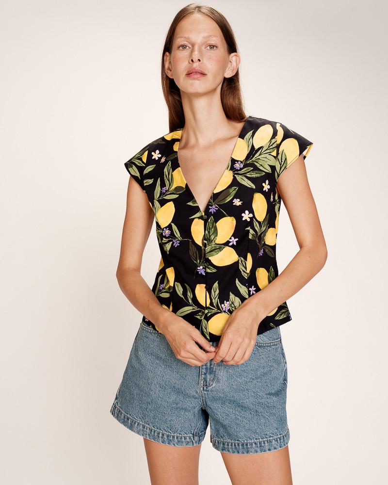 grace & mila BLOUSE NOIR REMY