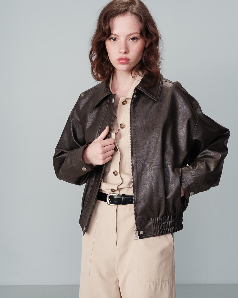 grace & mila BOMBER CHOCOLAT NELLY