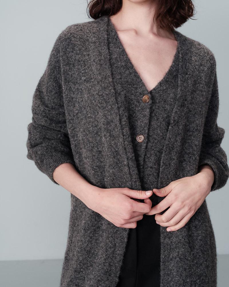 Grace & Mila CARDIGAN ANTHRACITE NARINO