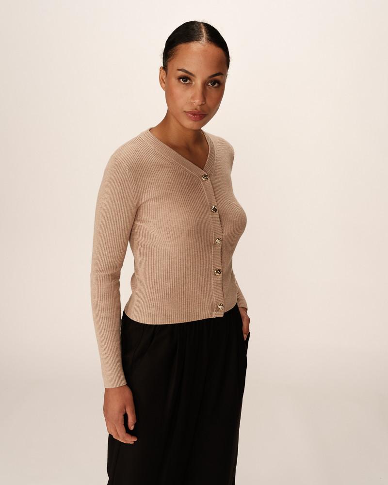 Grace & Mila CARDIGAN BEIGE PANINO