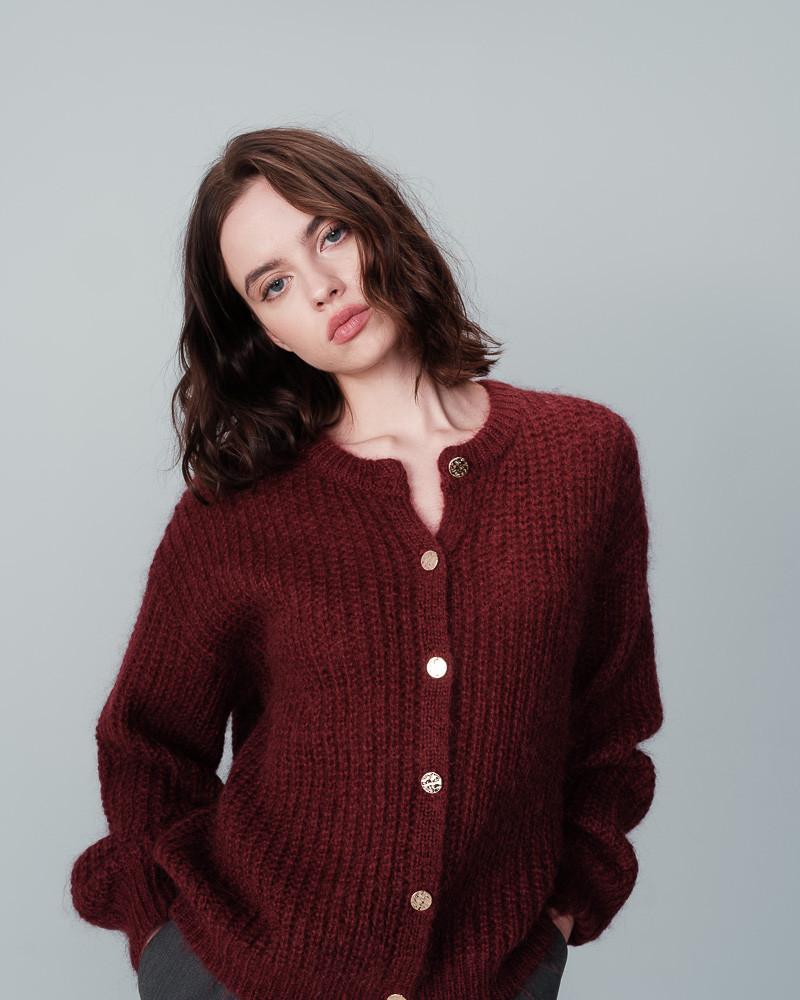 Grace & Mila CARDIGAN BORDEAUX NAIS