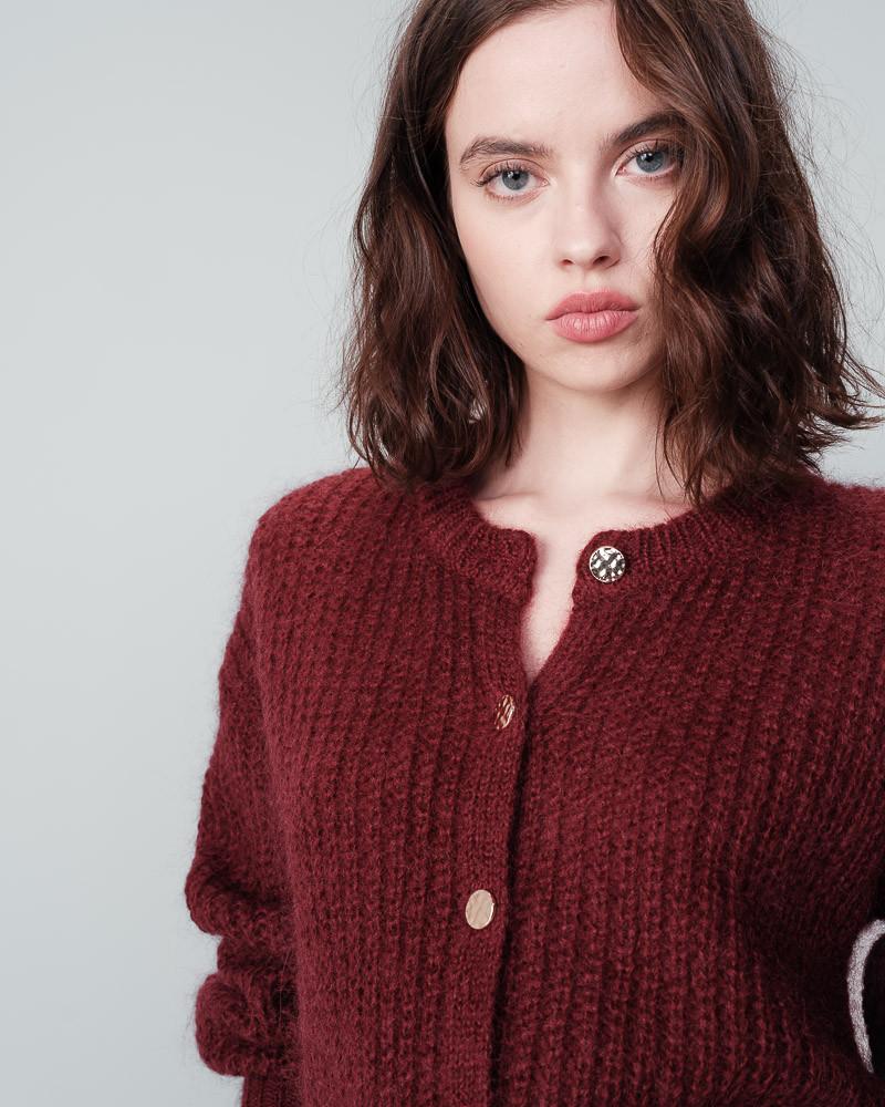 Grace & Mila CARDIGAN BORDEAUX NAIS
