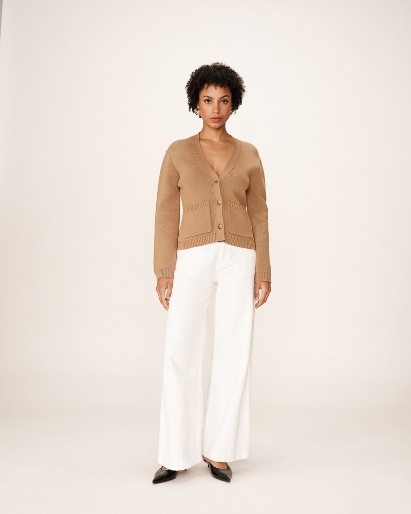 Grace & Mila CARDIGAN CAMEL PAOLINO