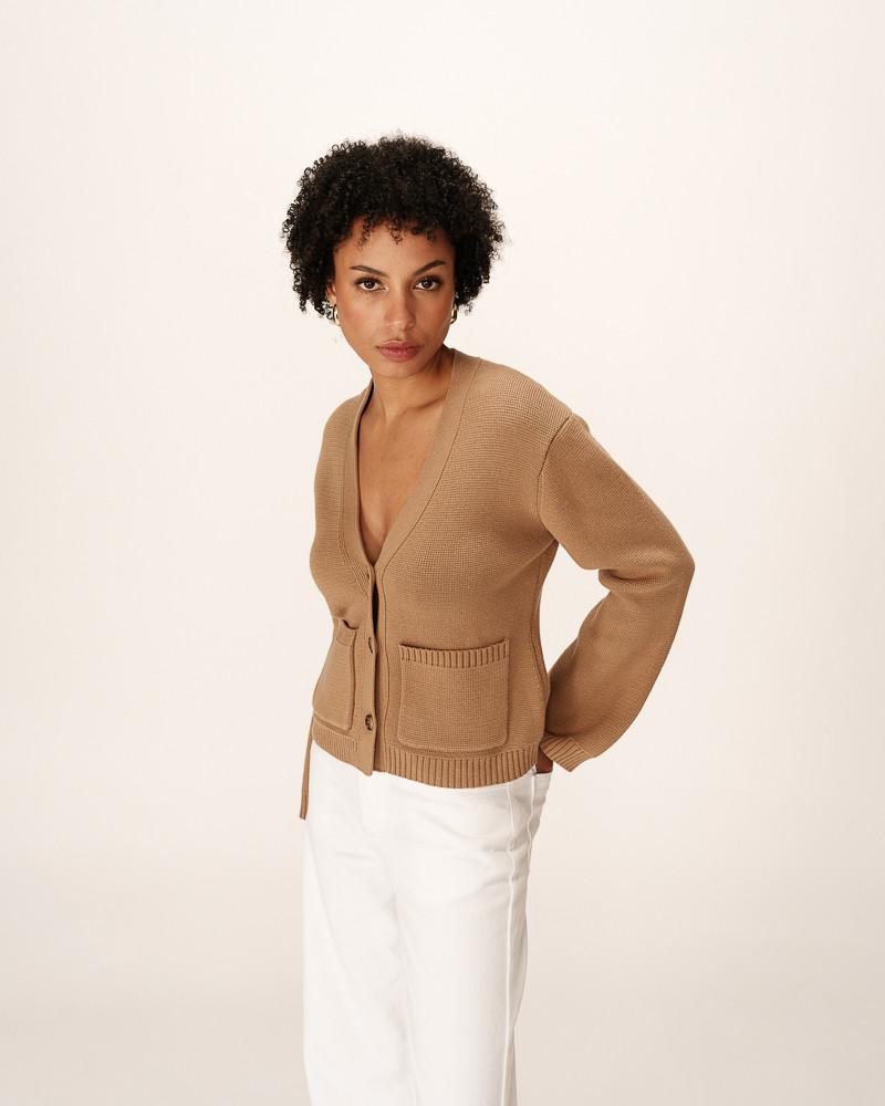 Grace & Mila CARDIGAN CAMEL PAOLINO