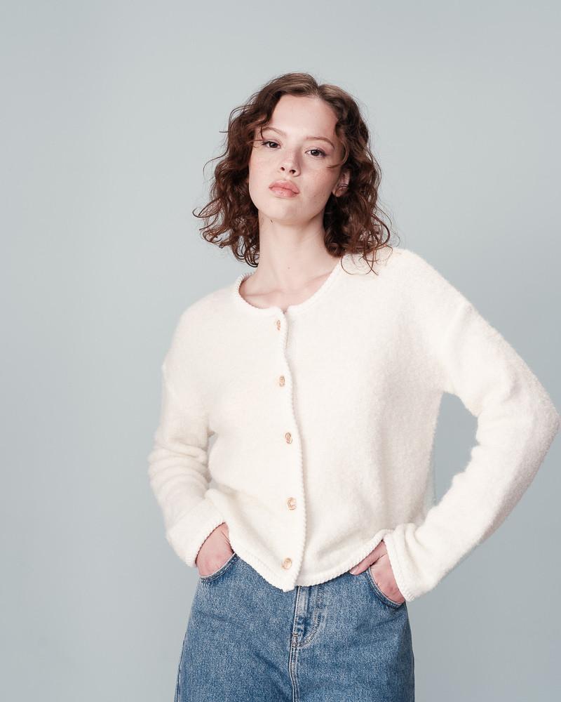 grace & mila CARDIGAN ECRU NARNIA