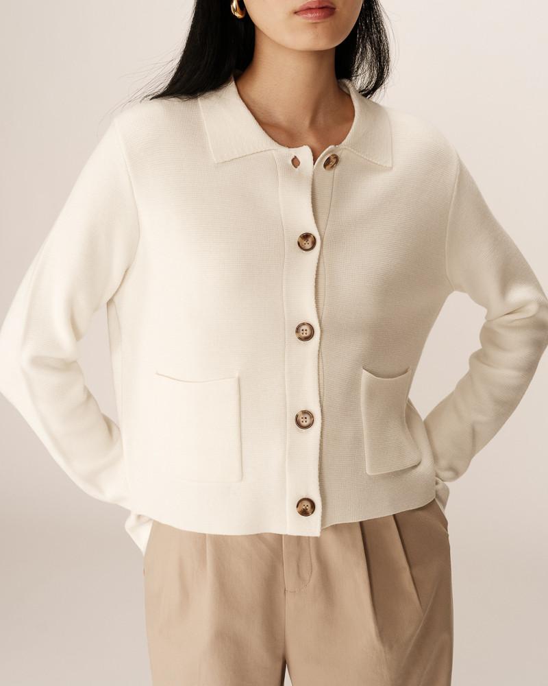 Grace & Mila CARDIGAN ECRU PAM