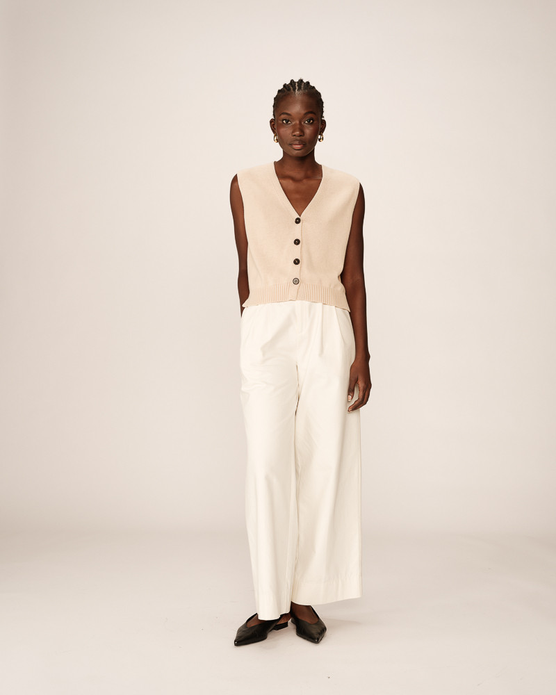 Grace & Mila CARDIGAN ECRU PANCAKE