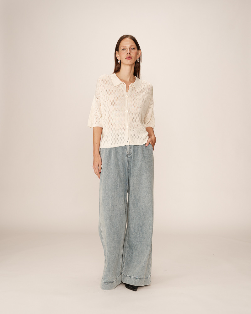 Grace & Mila CARDIGAN ECRU PAO