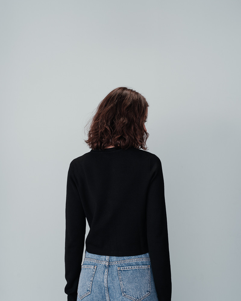 Grace & Mila CARDIGAN NOIR NABEL