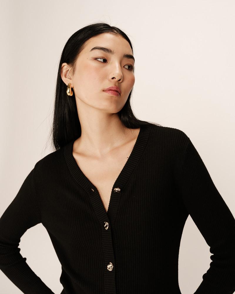 Grace & Mila CARDIGAN NOIR PANINO