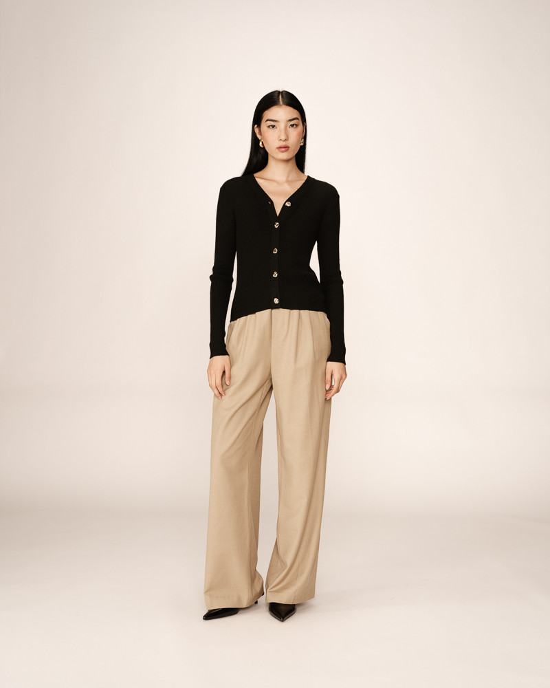 Grace & Mila CARDIGAN NOIR PANINO