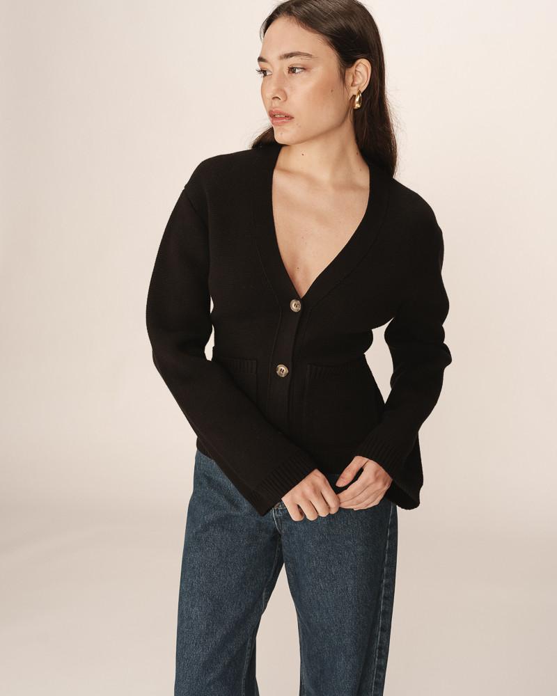 Grace & Mila CARDIGAN NOIR PAOLINO