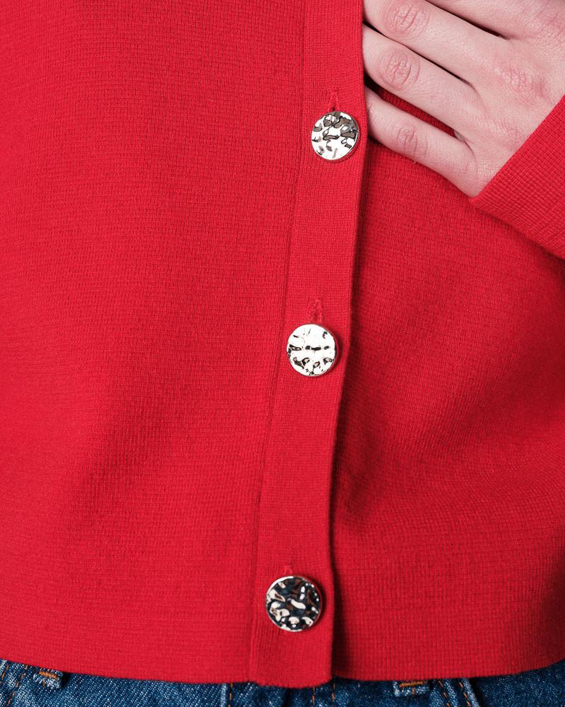 Grace & Mila CARDIGAN ROUGE NABEL