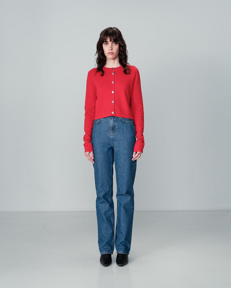 grace & mila CARDIGAN ROUGE NABEL