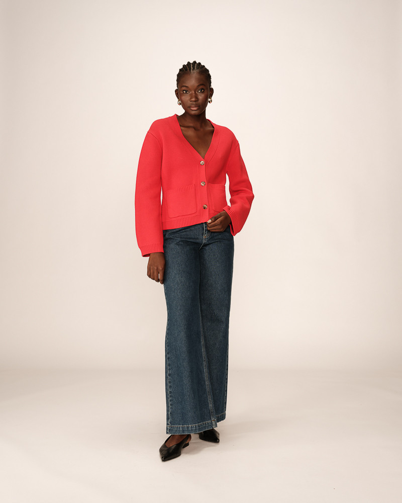 Grace & Mila CARDIGAN ROUGE PAOLINO