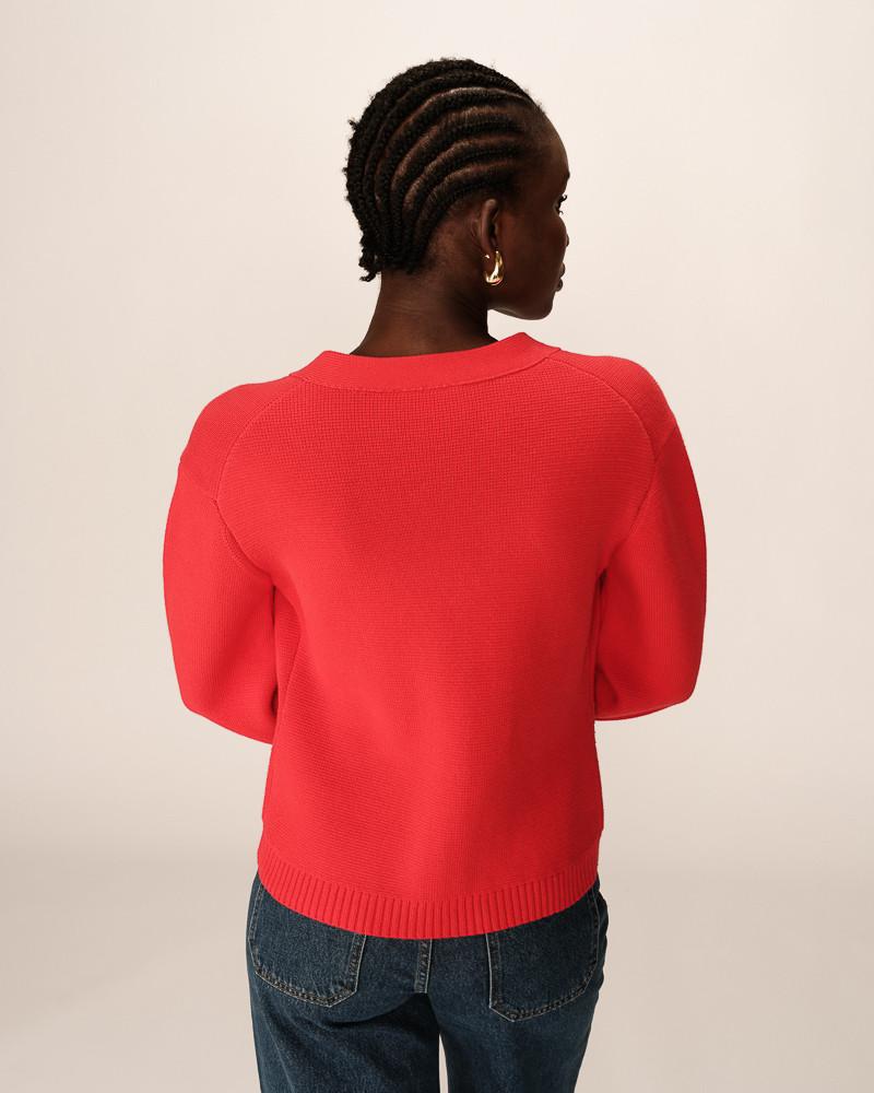 Grace & Mila CARDIGAN ROUGE PAOLINO
