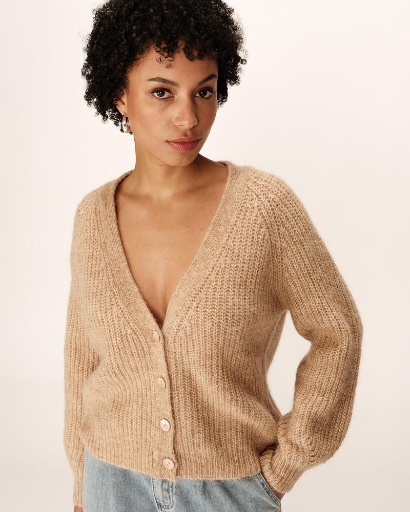 grace & mila CARDIGAN SABLE PANETTONE