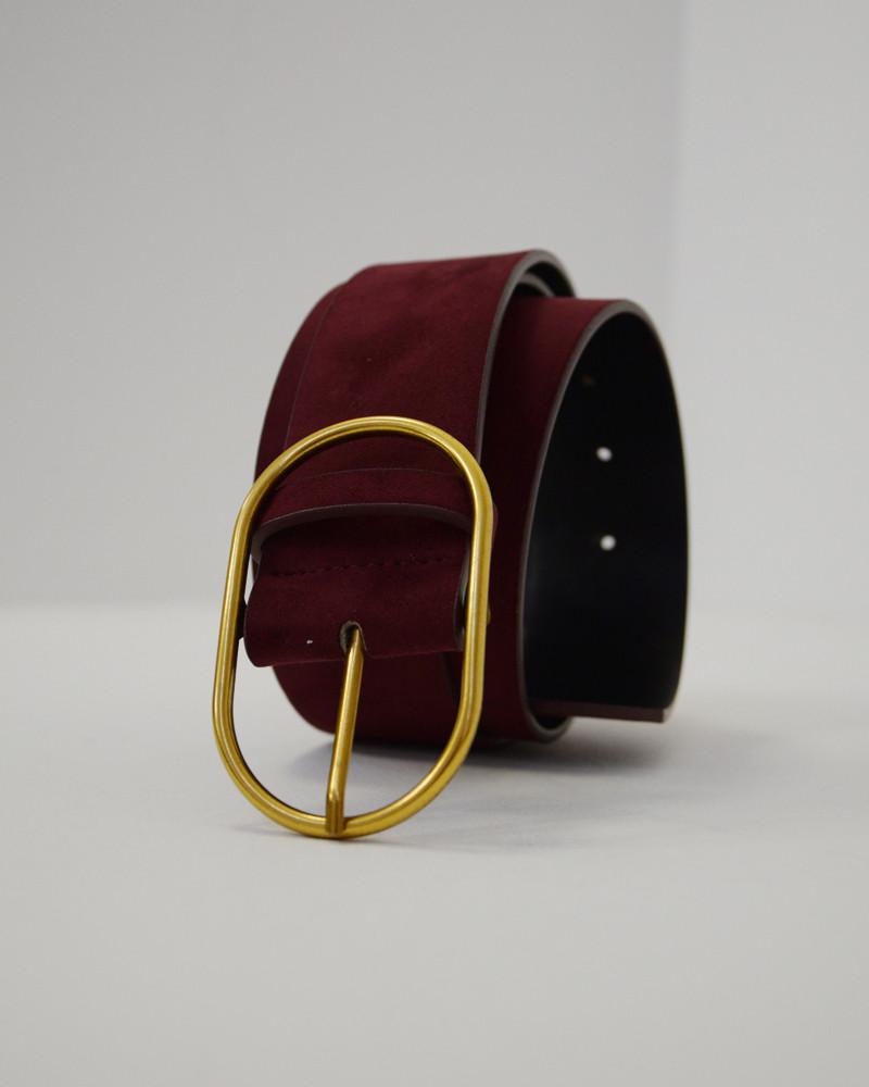 grace & mila CEINTURE BORDEAUX NICETAS