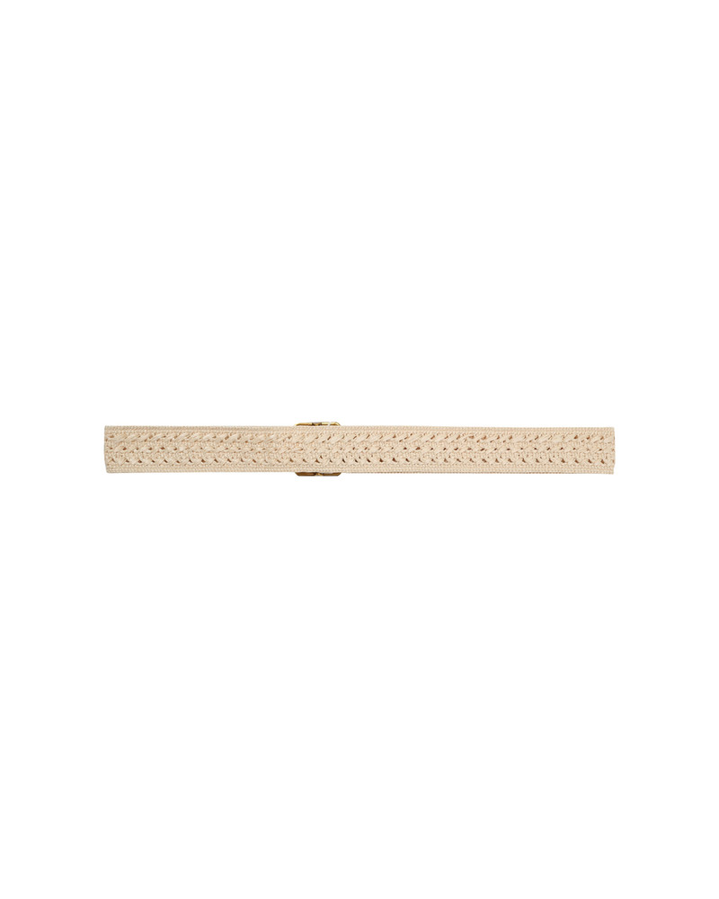 Grace & Mila CEINTURE ECRU PASTILLE