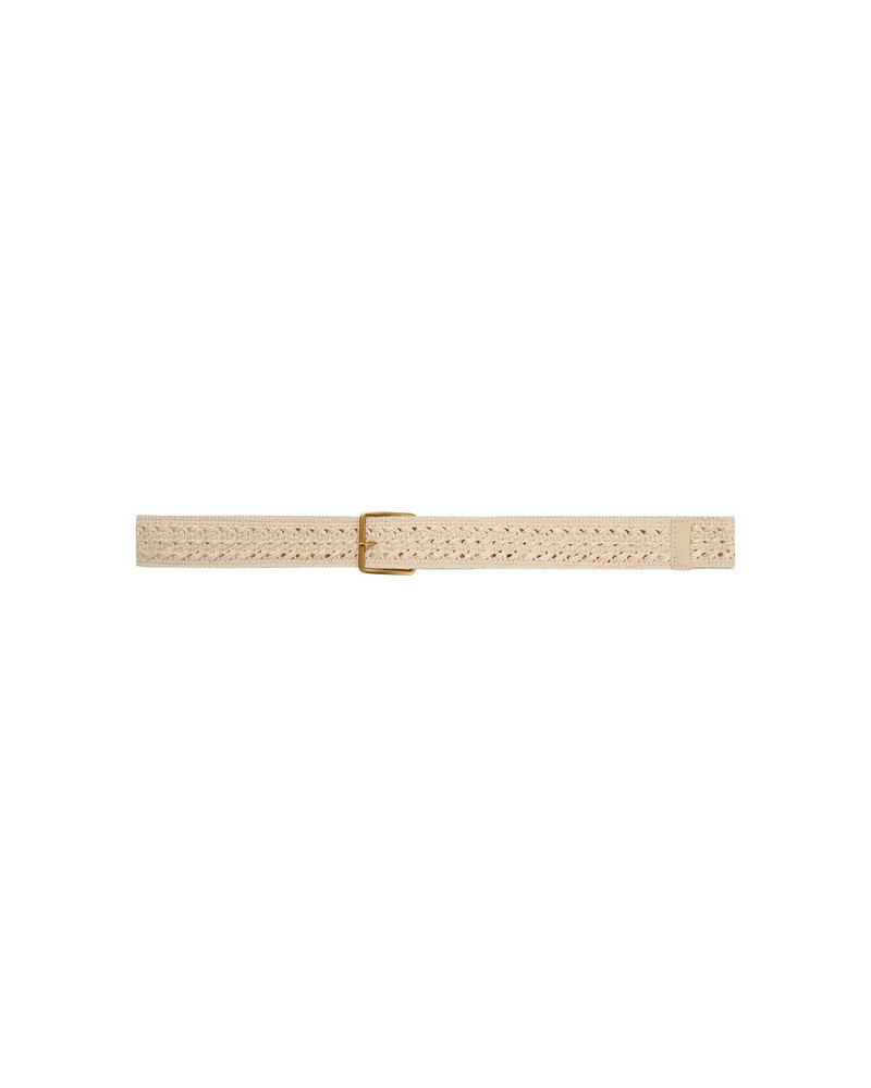 grace & mila CEINTURE ECRU PASTILLE