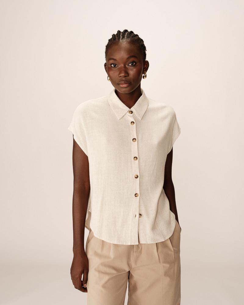 grace & mila CHEMISE BEIGE PEREZ