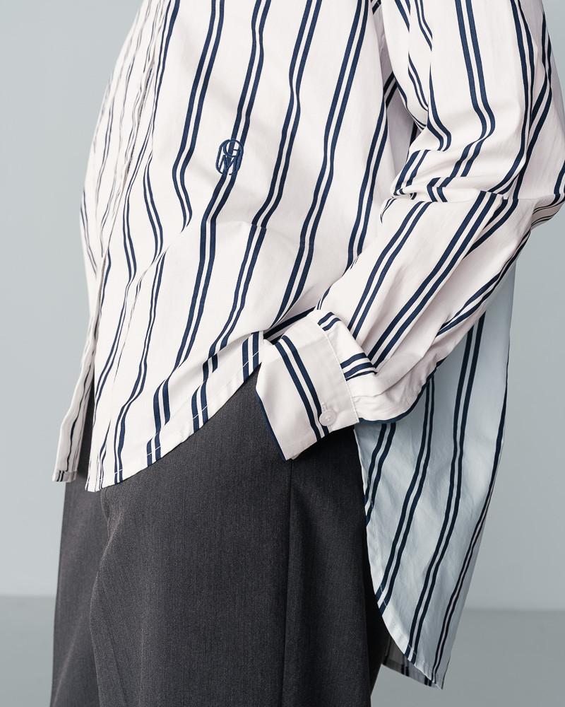 Grace & Mila CHEMISE BLEU NUSETTA