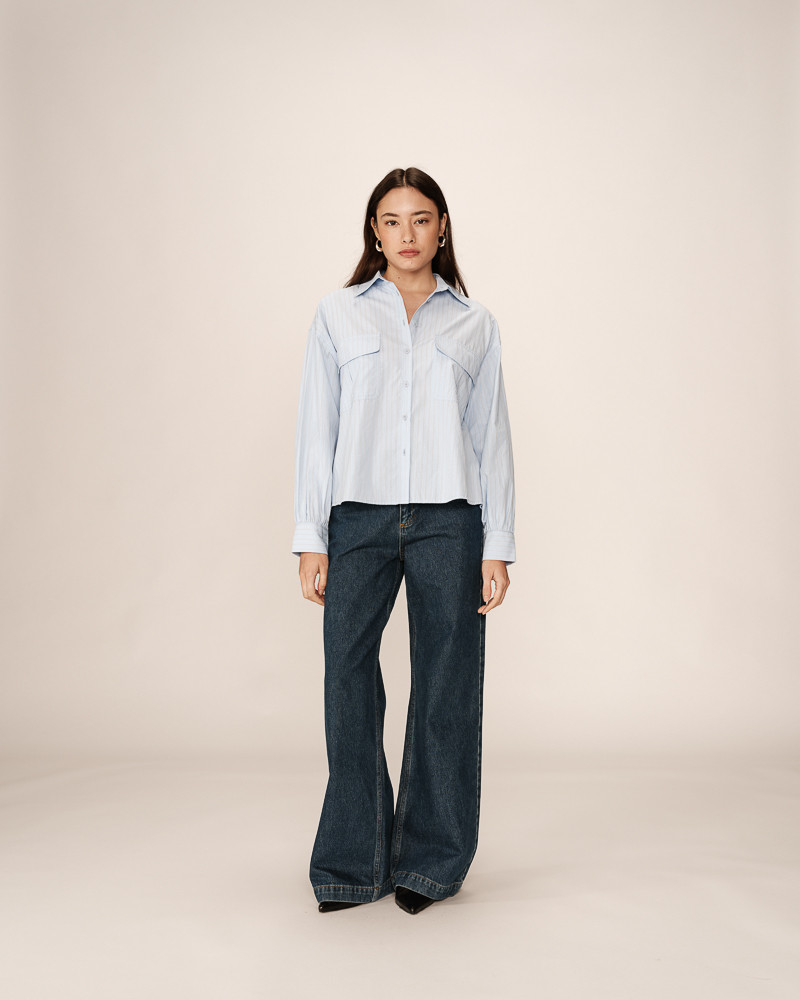 Grace & Mila CHEMISE BLEU PHOEBE