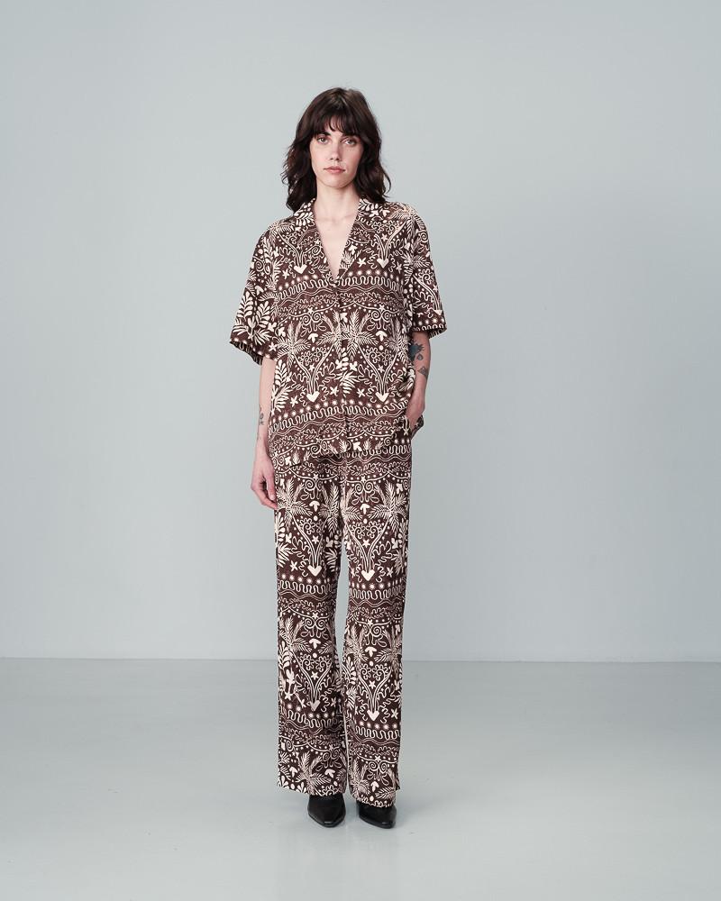 Grace & Mila CHEMISE CHOCOLAT NELITA