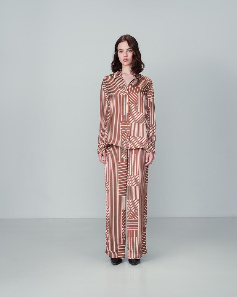 Grace & Mila CHEMISE CHOCOLAT NEO