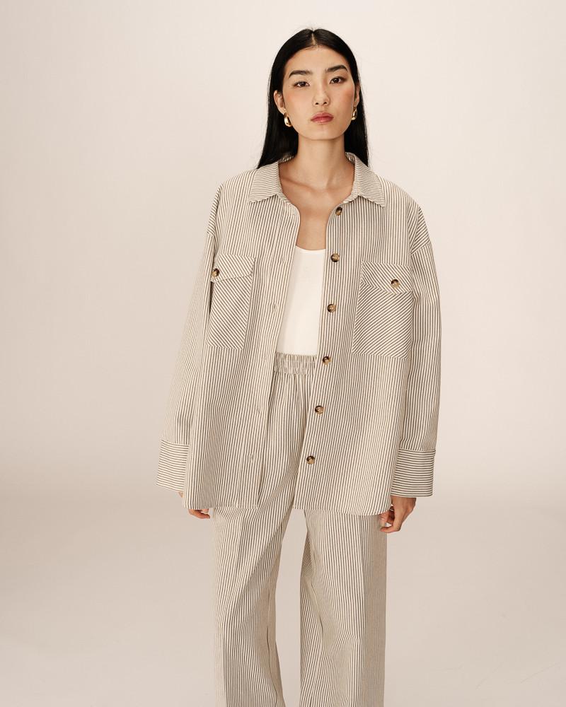 grace & mila CHEMISE ECRU PEGGY