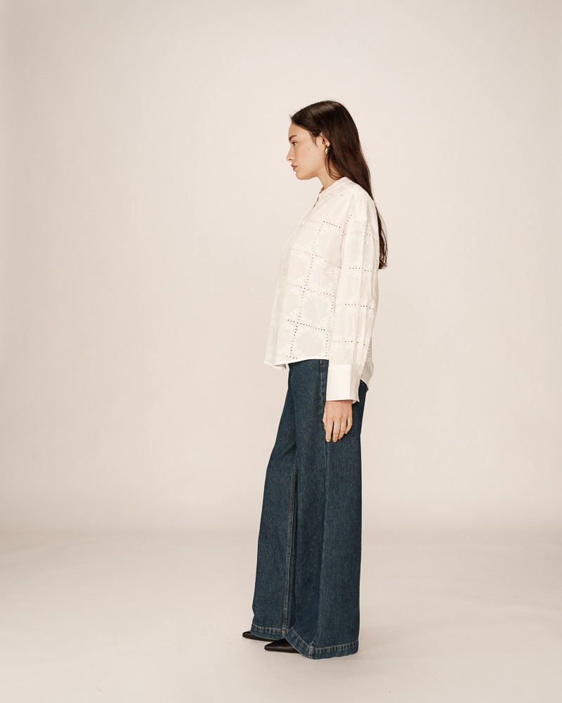 Grace & Mila CHEMISE ECRU PLUME