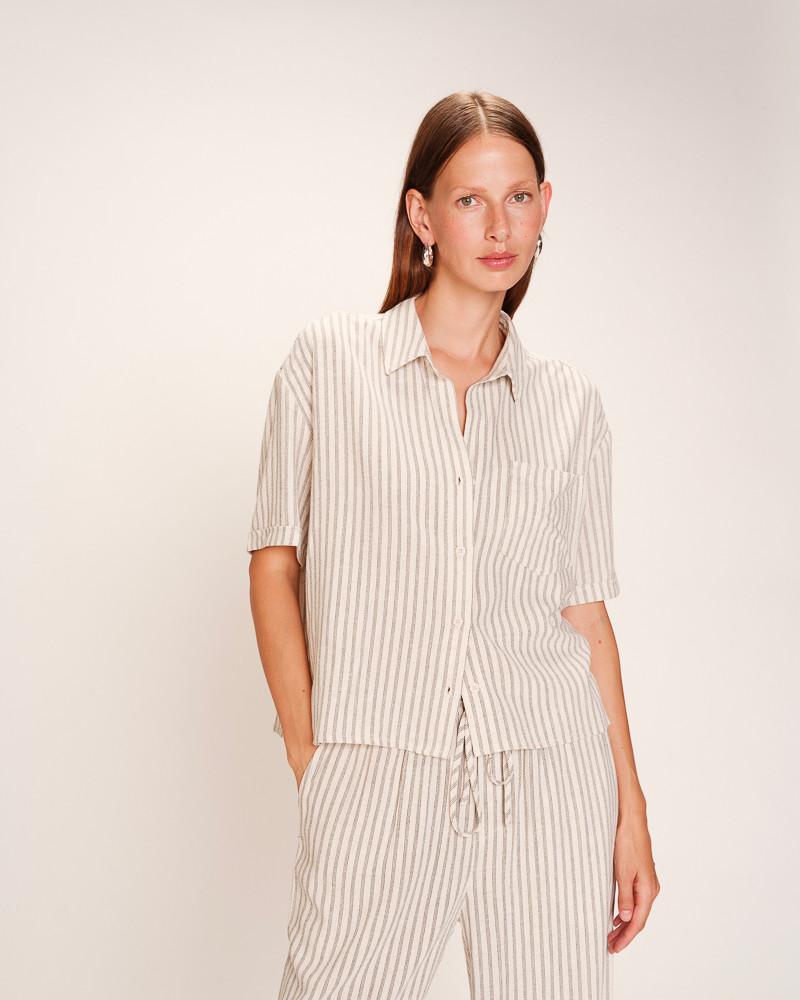 grace & mila CHEMISE ECRU RHUM