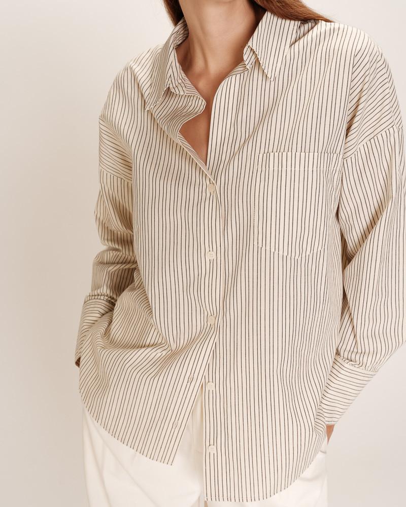 grace & mila CHEMISE ECRU RIVIERE