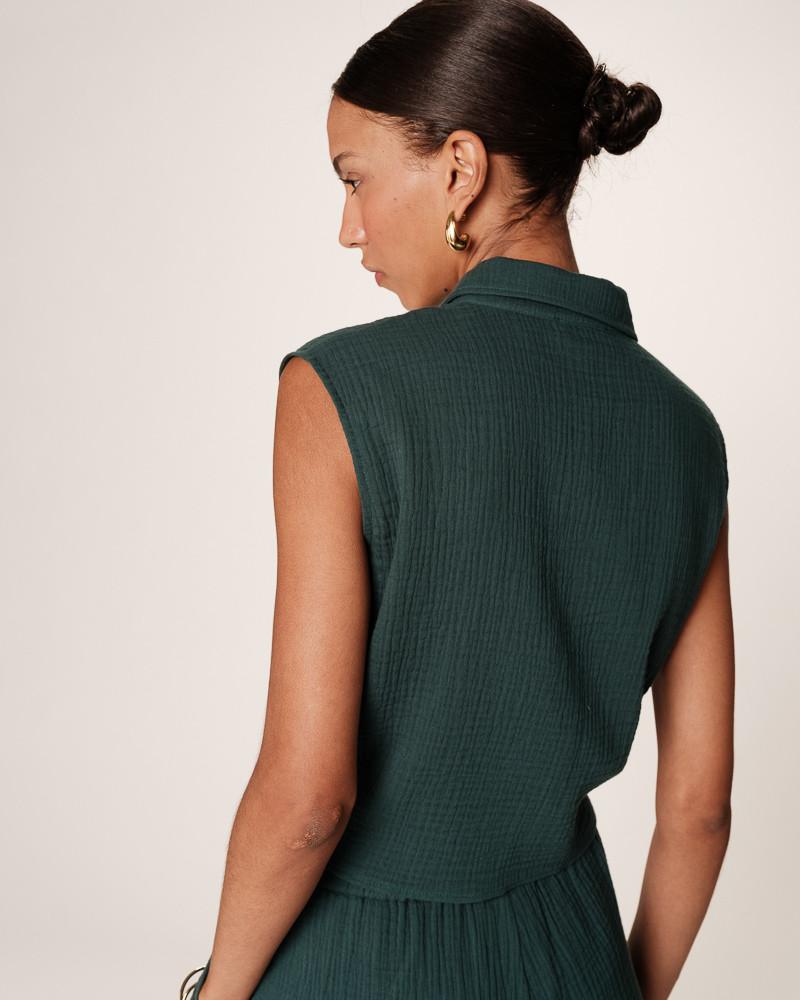 Grace & Mila CHEMISE EMERAUDE REGLISSE