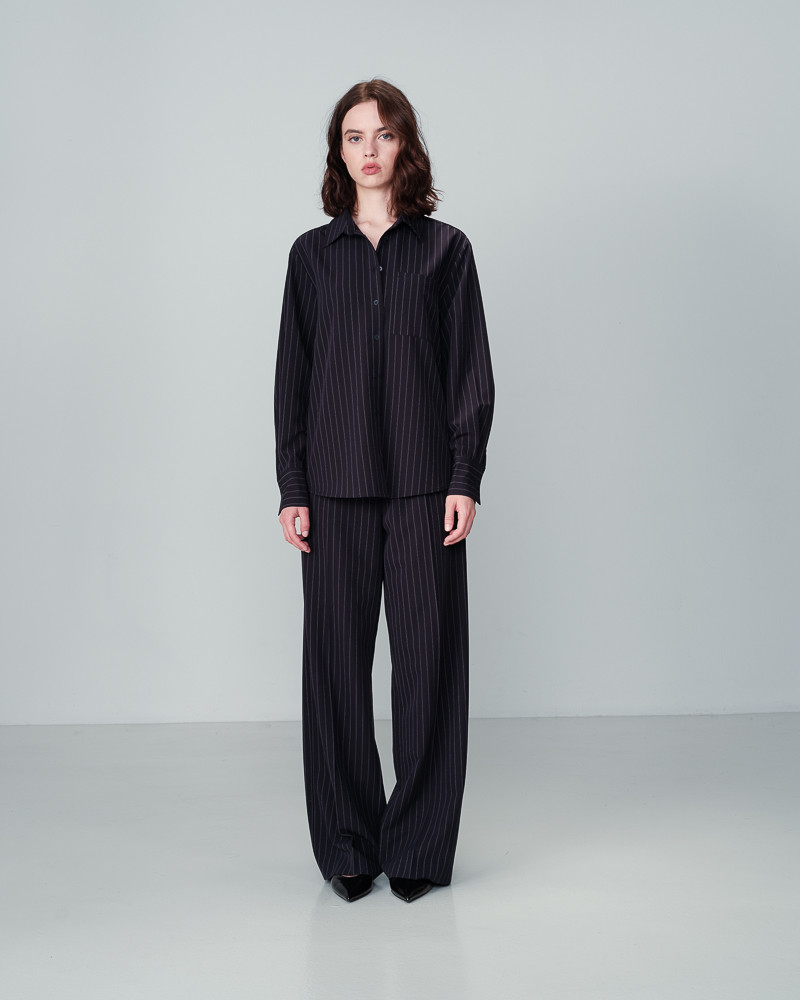 Grace & Mila CHEMISE MARINE NAWELLE