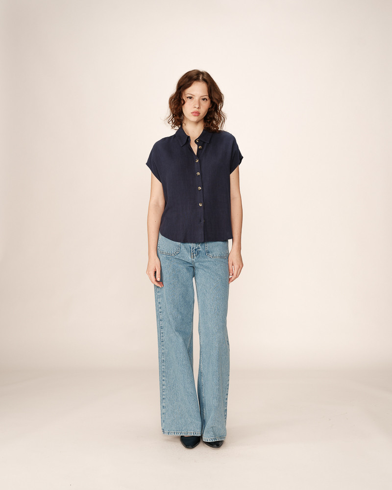 Grace & Mila CHEMISE MARINE PEREZ