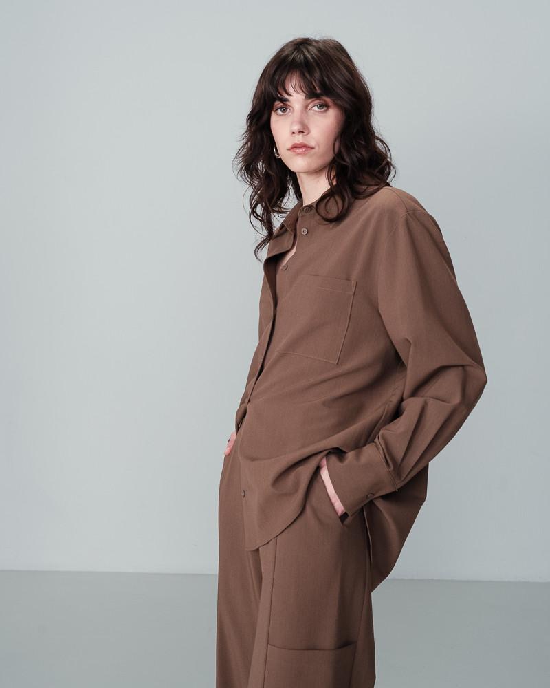 Grace & Mila CHEMISE TAUPE NONO