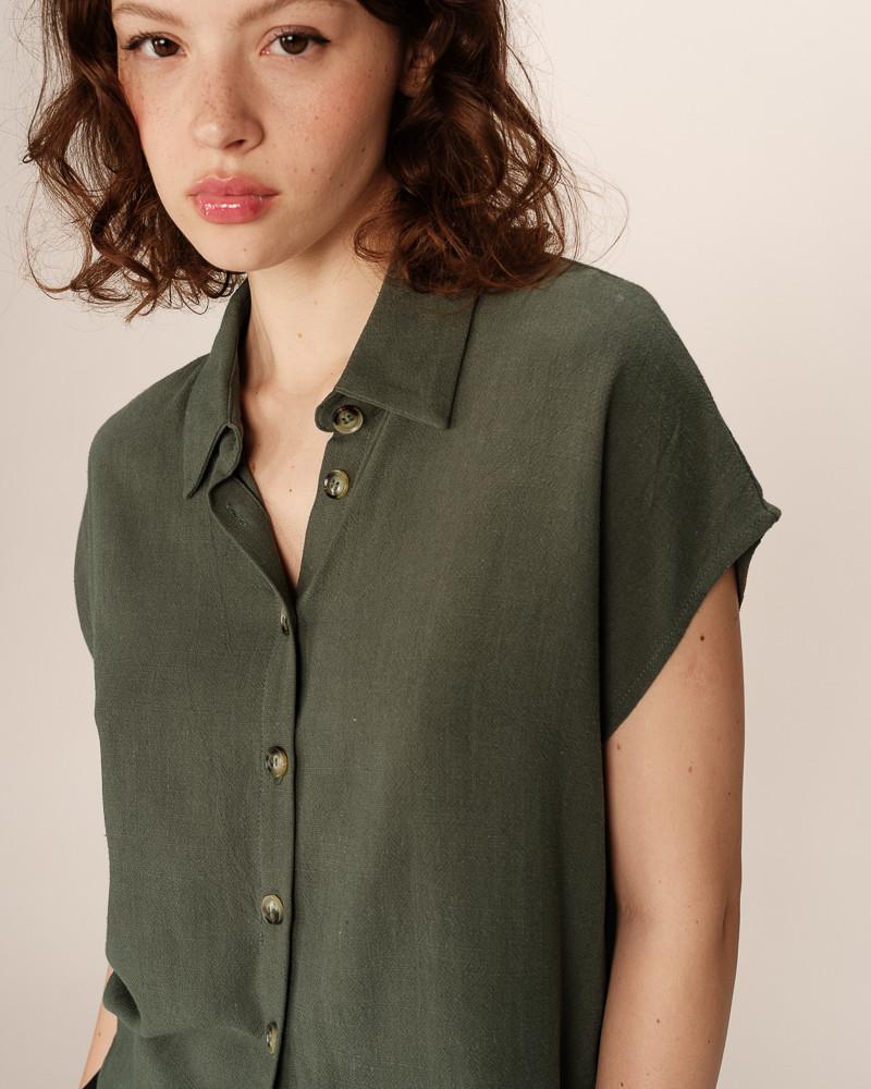 Grace & Mila CHEMISE VERT PEREZ