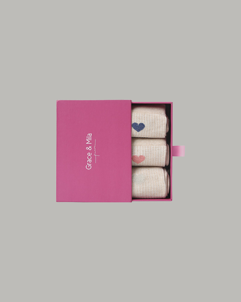 Grace & Mila COFFRET CHAUSSETTES MULTICO NETTY