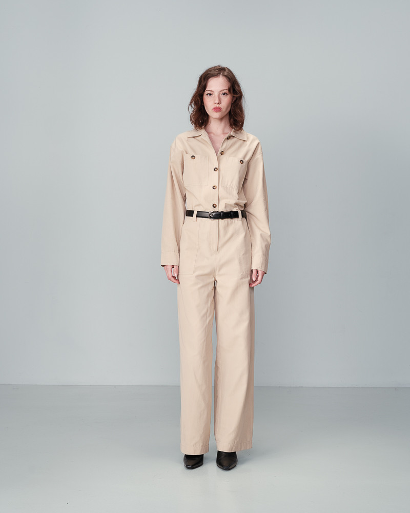 grace & mila COMBINAISON-PANTALON SABLE NORD