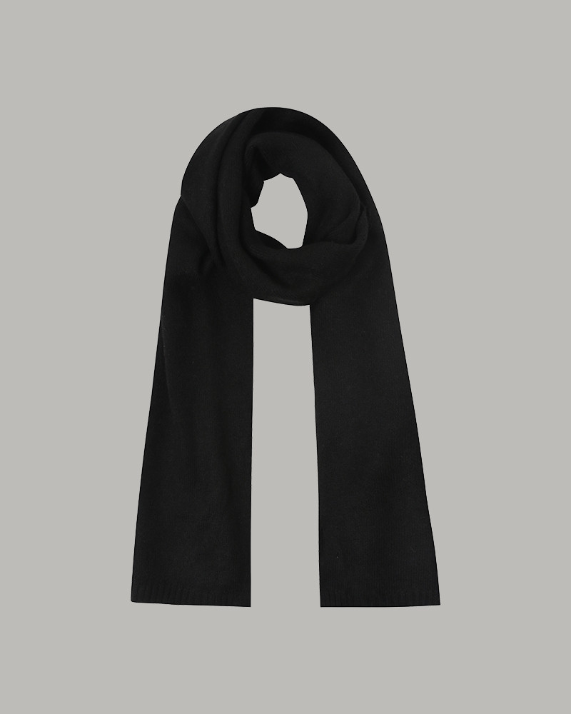 grace & mila ECHARPE NOIR NAOMIE