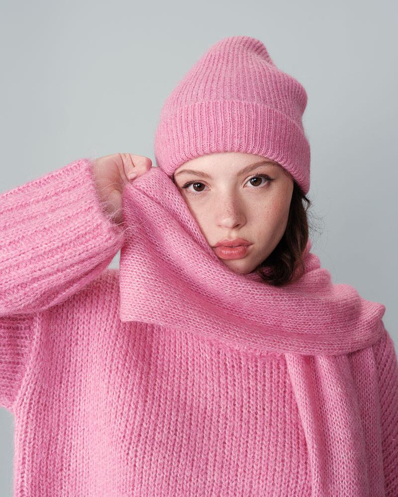 Grace & Mila ECHARPE ROSE NAMIDA