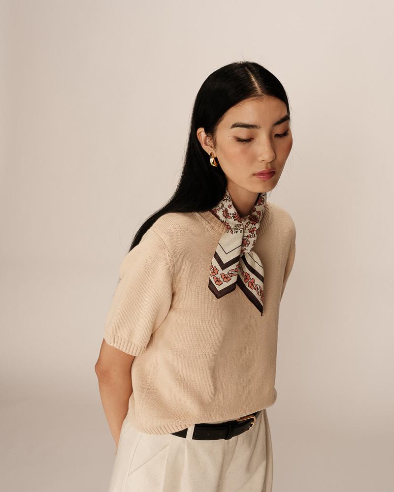 Grace & Mila FOULARD ROSE PAROLE