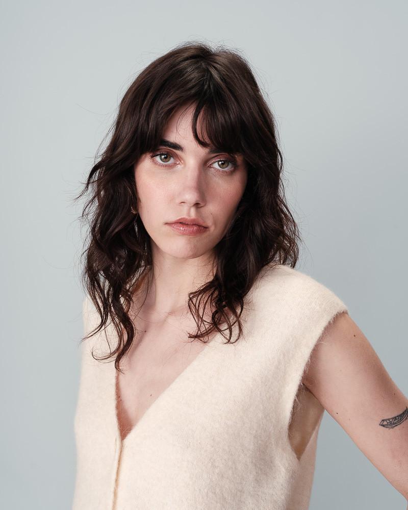 Grace & Mila GILET ECRU NARS