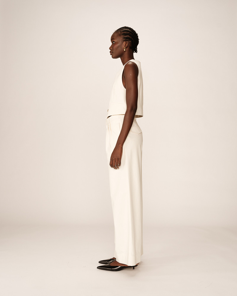 Grace & Mila GILET ECRU PENN