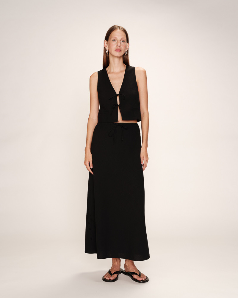 Grace & Mila GILET NOIR RUBENS