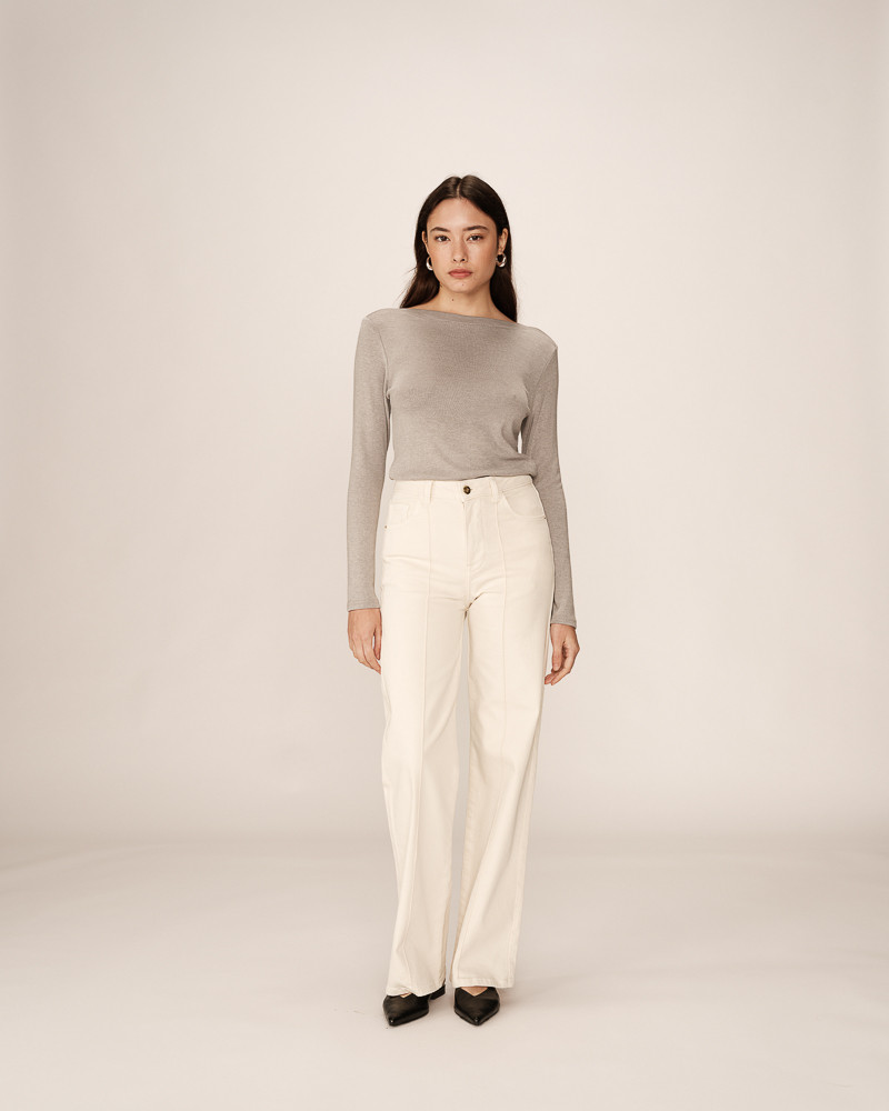 grace & mila JEAN ECRU JUSTIN