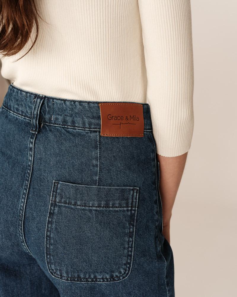 Grace & Mila JEAN MEDIUM BLUE JOE
