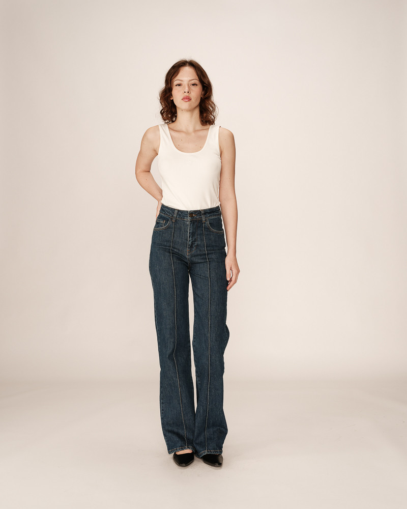 grace & mila JEAN MEDIUM BLUE JUSTIN