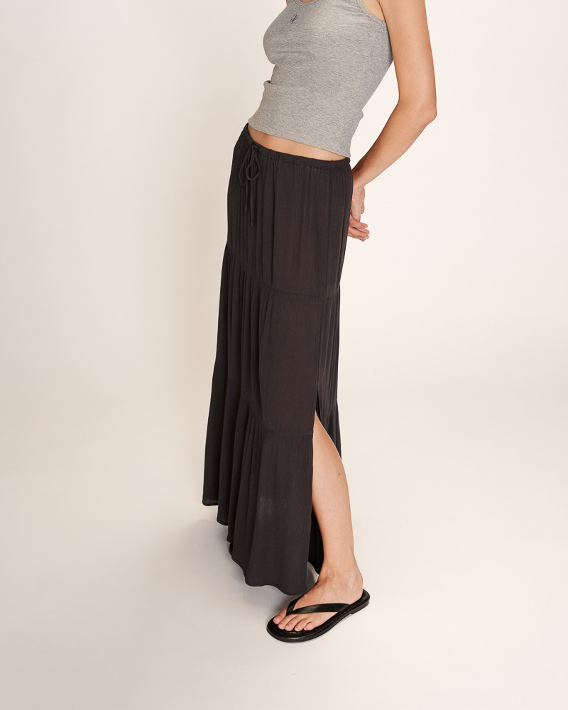 Grace & Mila JUPE ANTHRACITE RONSARD